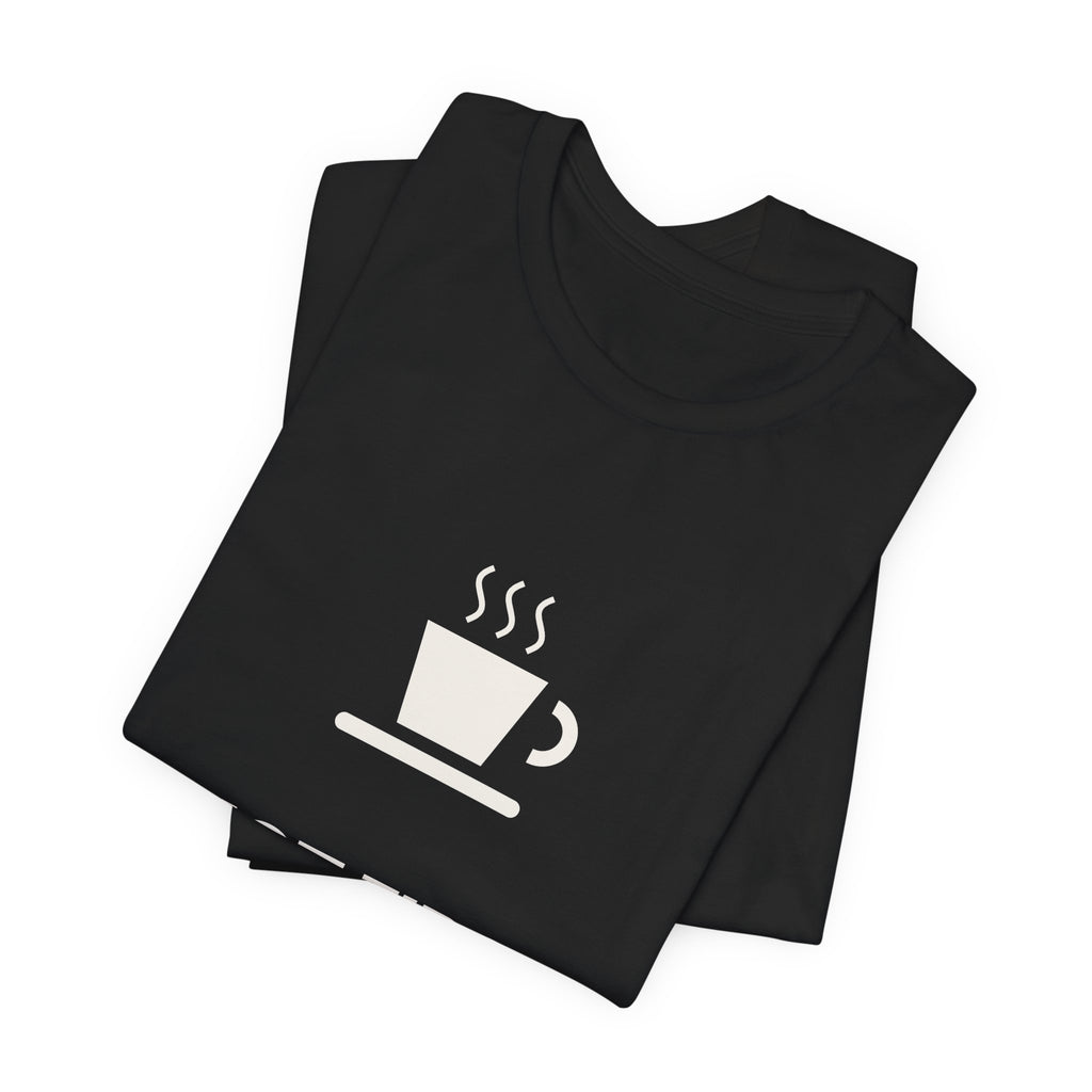 Shot First Then Talk Espresso Shirt | Not Before Coffee Tee