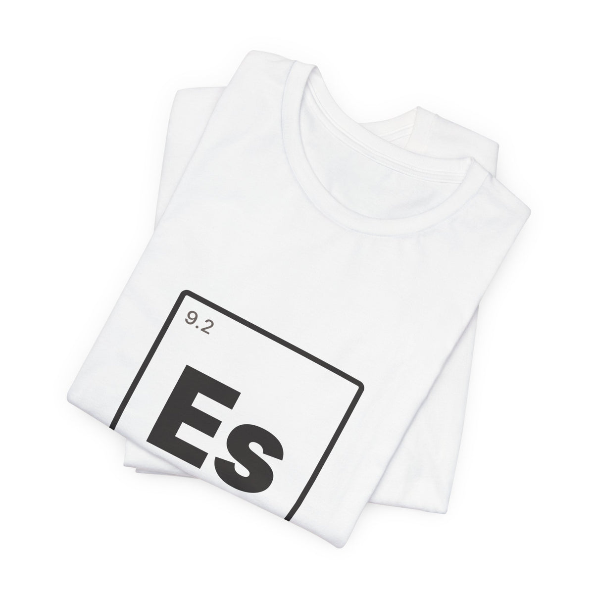 Es Espresso Element Shirt | Periodic Table Coffee Tee for Home Baristas