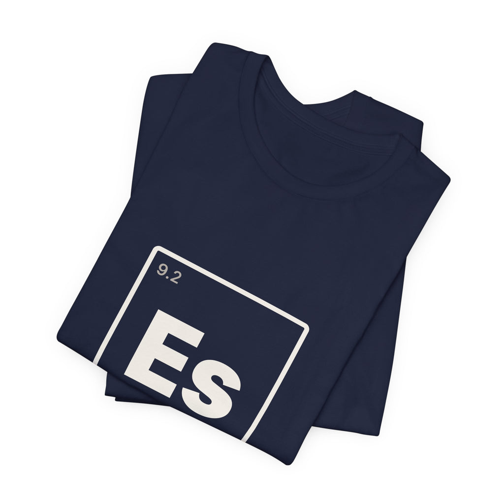 Es Espresso Element Shirt | Periodic Table Coffee Tee for Home Baristas