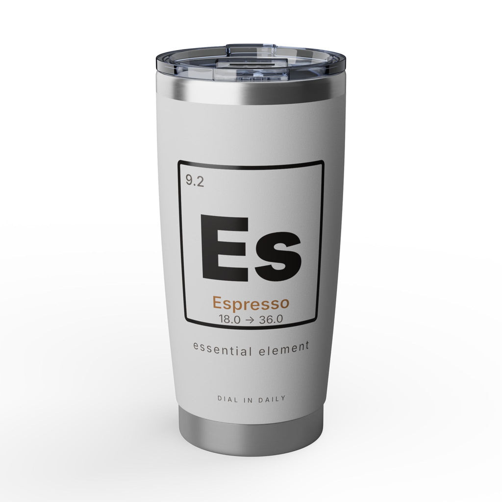 Es Espresso Element Tumbler | Periodic Table 20oz Insulated Coffee Tumbler