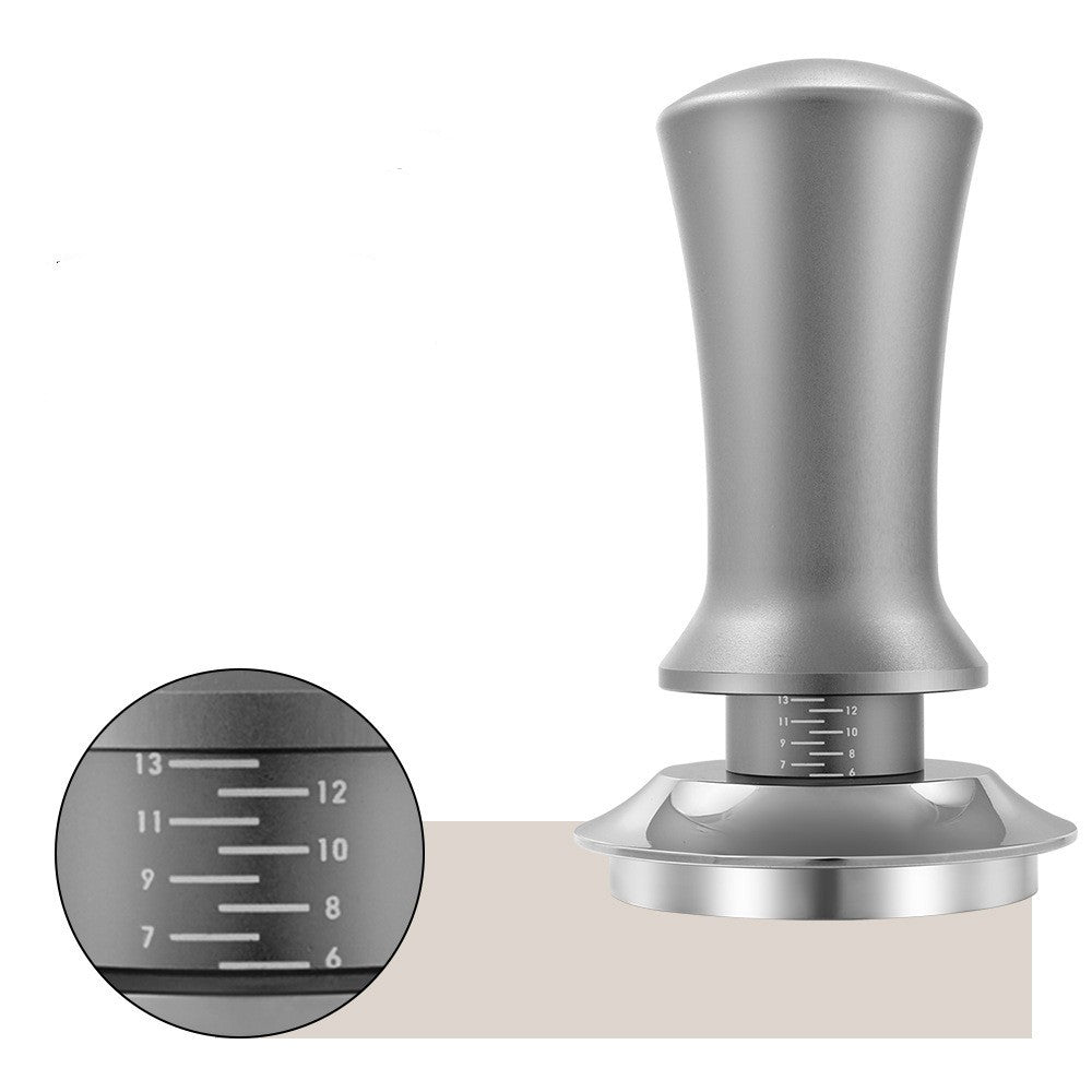 Depth scale on the tamper collar