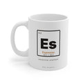 Es Espresso Element Mug | Periodic Table Coffee Mug 11oz