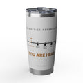 Grind Size Chart Espresso Tumbler | 20oz Insulated Coffee Tumbler