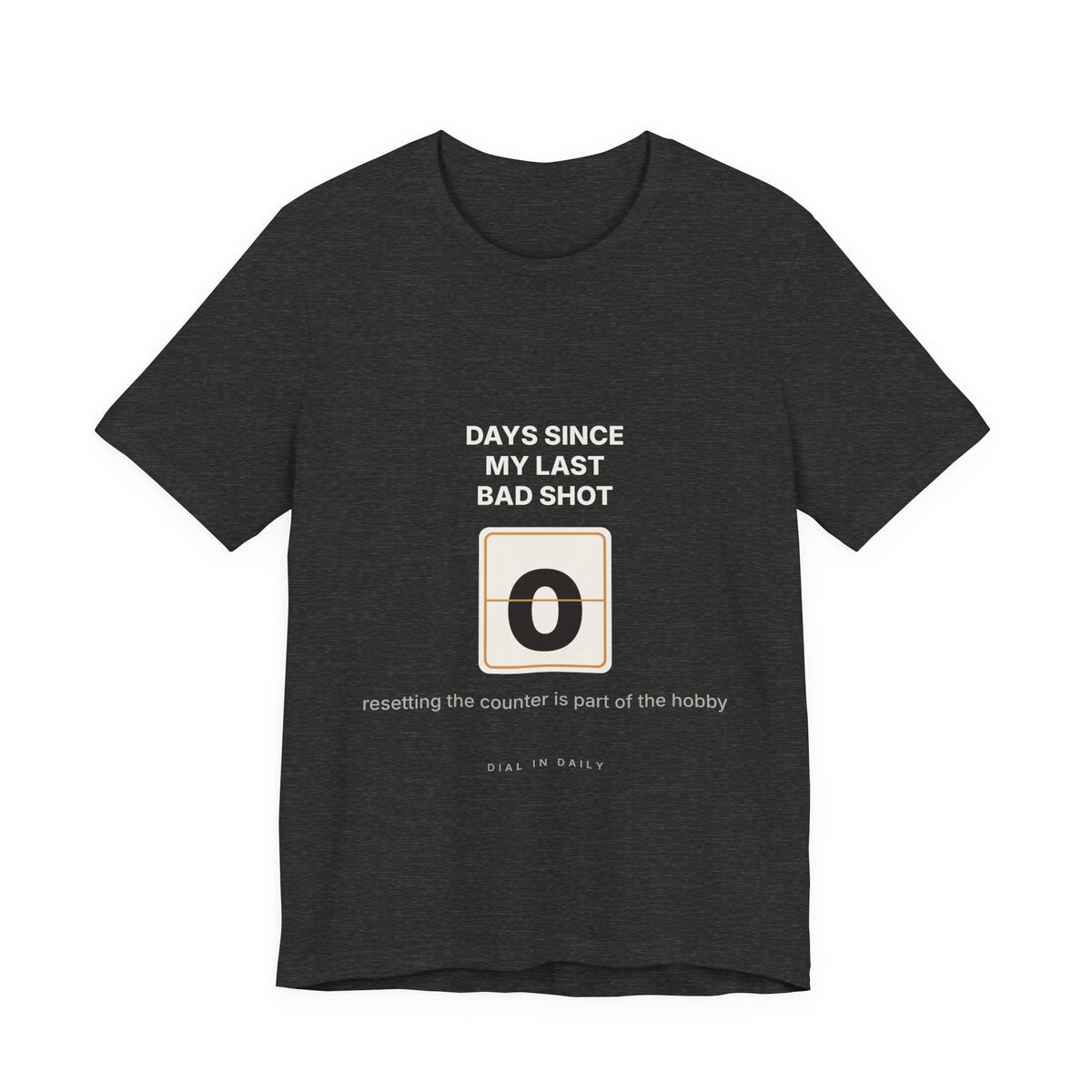 Days Since My Last Bad Shot: 0 Espresso Shirt | Funny Home Barista Tee