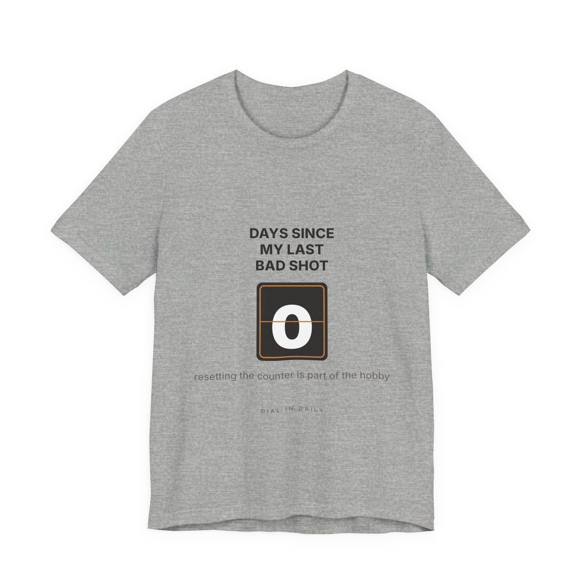 Days Since My Last Bad Shot: 0 Espresso Shirt | Funny Home Barista Tee