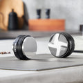 53mm espresso distributor and tamper on counter